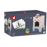 Janod Vzdelávacia hra pre deti orientácia v priestore Mačka a myš Didaktik