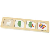 Janod Vzdelávacia hra pre deti časová súslednosť Záhrada Didaktik