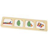 Janod Vzdelávacia hra pre deti časová súslednosť Záhrada Didaktik