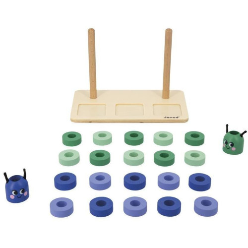 Janod Vzdelávacia hra pre deti skladanie a porovnávanie Čísla Didaktik