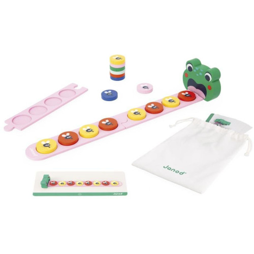 Janod Vzdelávacia hra pre deti algoritmy Žabka Didaktik