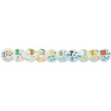 Janod Vkladacie drevené puzzle pre deti Čísla Pure