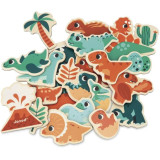 Janod Drevené magnetky pre deti Dinosaury Dino 24 ks