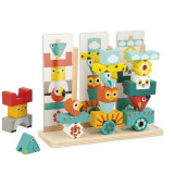 Janod Drevená stavebnica Indiánsky totem Tropik