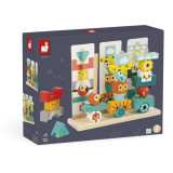 Janod Drevená stavebnica Indiánsky totem Tropik