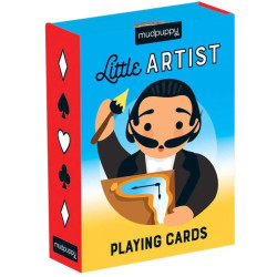 Mudpuppy Malý umělec hrací karty