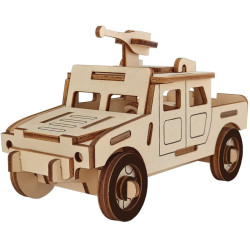 Woodcraft Dřevěné 3D puzzle Vojenské bojové vozidlo