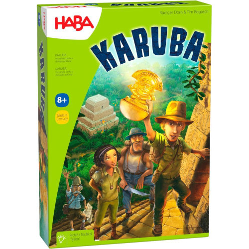 Haba Rodinná spoločenská hra Poklad Karuba SK CZ verzia