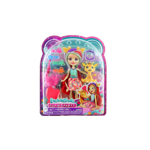 Mattel Enchantimals Glam Party Deluxe panenka - žirafa