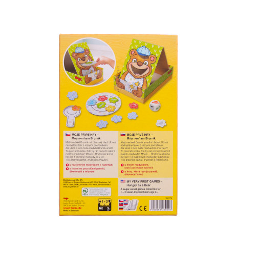 Haba Moje prvé hry pre deti Mňam-mňam Brumík SK CZ verzia