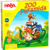 Haba Spoločenská hra pre deti na rozvoj motoriky ZOO pyramida SK CZ verzia