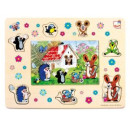 Vkládací puzzle bez úchytů