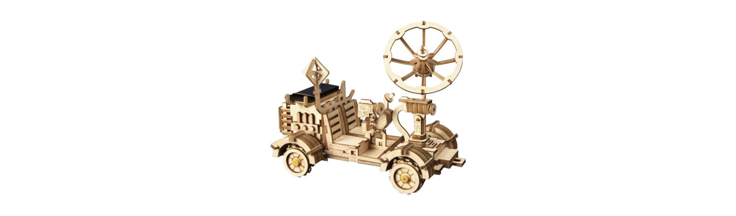 Solární 3D skládačky